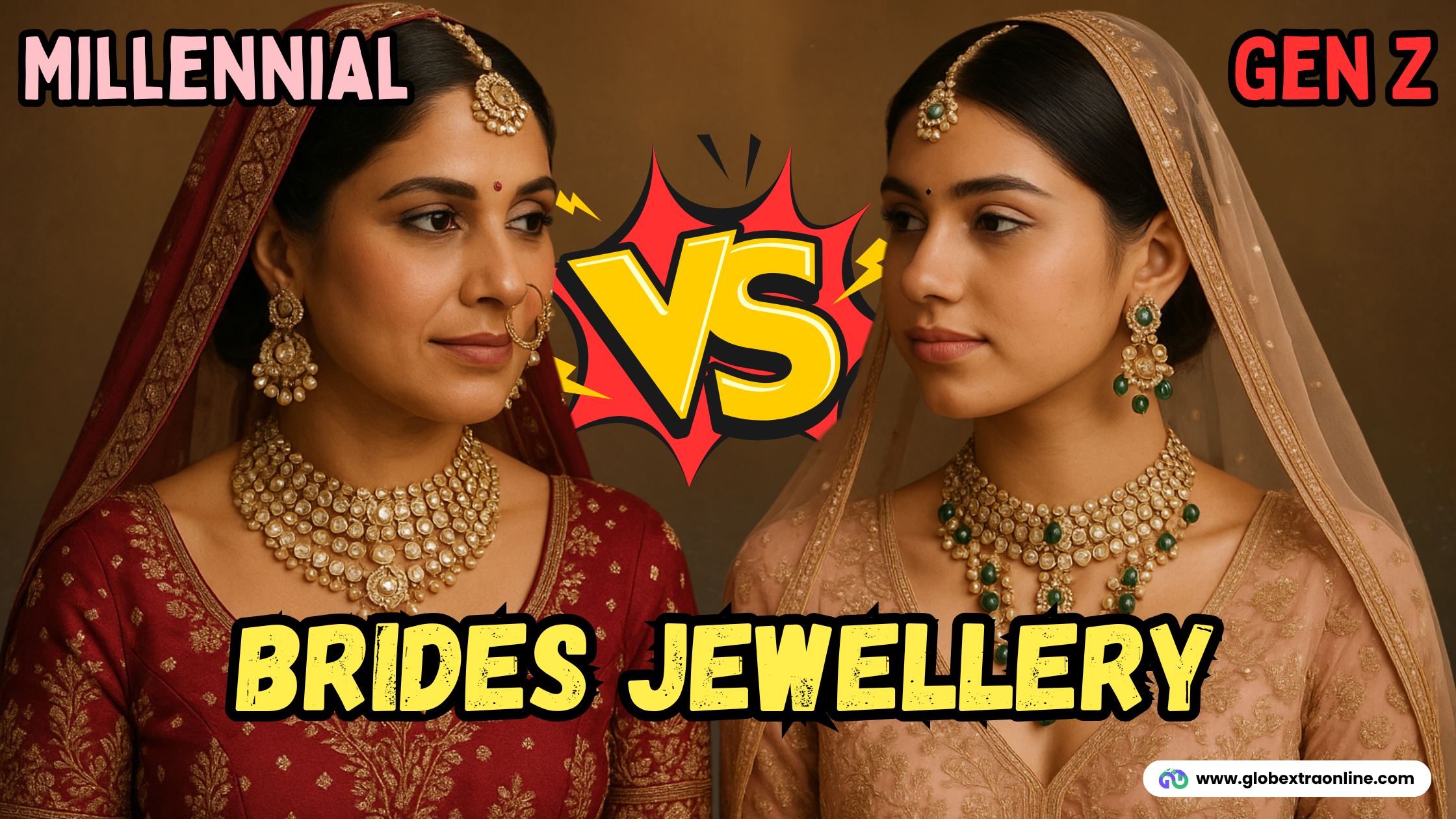 Millennial Vs Gen Z Brides' Jewellery